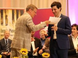 Sandro Gegechkori won the first prize at the International Piano Competition in Germany