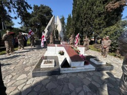 ეროვნული გმირის გიორგი ანწუხელიძის ხსოვნას, მშობლიურ სოფელშიც პატივი მიაგეს