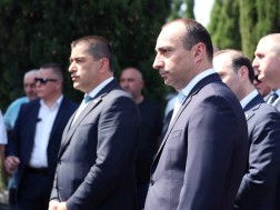 გეკა გელაძემ რუსეთ-საქართველოს ომის დროს დაღუპული მებრძოლების ხსოვნას პატივი მიაგო