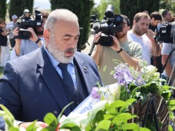 Koba Kobaladze: This is one of the days when life has again won death, this is the day when the nation and the monk must speak of the eternal kingdom of these heroes