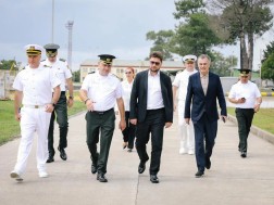The head of the Border Police at the Base of the Coast Guard has honored the memory of sailors killed during the August 2008 war