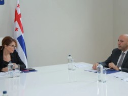 Eliso Bolkvadze hosted an international expert on Culture, Dr. Ghasan Khalil