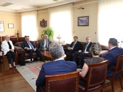 საქართველოს პრეზიდენტი მიხეილ ყაველაშვილი თურქეთში საქართველოს საელჩოს ეწვია
