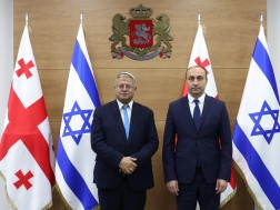 Gecka Geladze hosted Israeli State Minister of Security, Itamar Ben Chasi