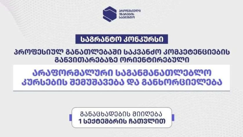 პროფესიული უნარების სააგენტო პროფესიული უნარების სააგენტო