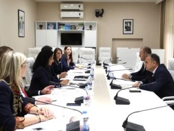 Kakha Okrojanashvili met with members of the Office of the National Assembly of Hungary