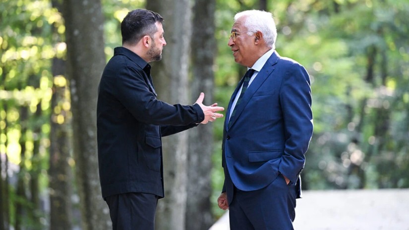 ზელენსკი ევროსაბჭოს პრეზიდენტს, ანტონიუ კოშტას შეხვდა ზელენსკი ევროსაბჭოს პრეზიდენტს, ანტონიუ კოშტას შეხვდა