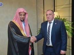საქართველოს გენერალური პროკურორი გიორგი გვარაკიძე საუდის არაბეთის სამეფოს გენერალურ პროკურორს საუდ აბდულლაჰ მ.ალშარიფს შეხვდა