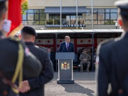კადეტთა სამხედრო ლიცეუმის იუბილესა და ახალი სასწავლო წლის დაწყებისადმი მიძღვნილი ღონისძიება გაიმართა