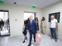 Two new schools were opened in Tbilisi on the start of the new school year