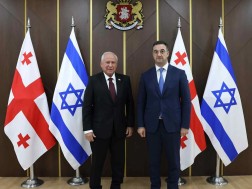 David Songulashvili met with the Minister of Agriculture and Food Safety of Israeli State Av Dichter