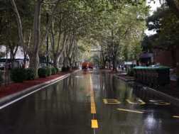 Sandro Akhmeteli's rehabilitated street opened in Gldani