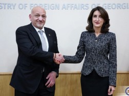 Maka Bochorishvili met with the newly appointed ambassador of Jordan
