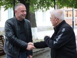 Borjomi mayoral candidate Mamuka Gelashvili met with members of the Borjomi Public Thought Hall. They thanked them for their support and introduced their future plans