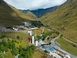The construction of the Kobi -Kobi trunk and tunnels is actively underway