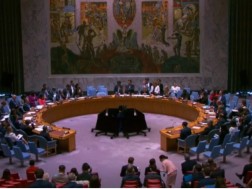 The UN Security Council discussed the facts of NATO's airspace