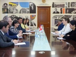 Mariam Lashkhi met with the Minister of Education, Science, Culture and Sport of the Republic of Armenia