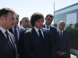 Irakli Kobakhidze inspected the construction works of Sagarejo-Badiauri highway