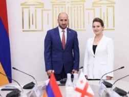 Mariam Lashkhi met with the Chairman of the Committee on Science, Education, Culture, Diaspora, Youth and Sports of the Republic of Armenia