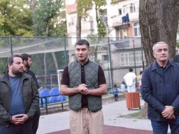 Nadzaladevi majoritarian candidate Irakli Bendeliani - Together we will set new opportunities that we will make meat united and make it a reality. The guarantee of all this is the peace and stability created by the Georgian Dream team in the country