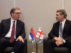 President of Georgia Mikheil Kavelashvili met with Serbian President Alexandar Vucic in New York