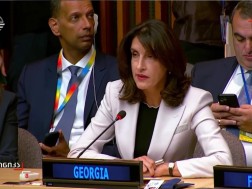Maka Bochorishvili spoke at the UN General Assembly Summit