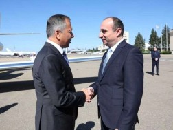 Minister of Internal Affairs Geka Geladze hosts the Minister of Internal Affairs of the Republic of Turkey