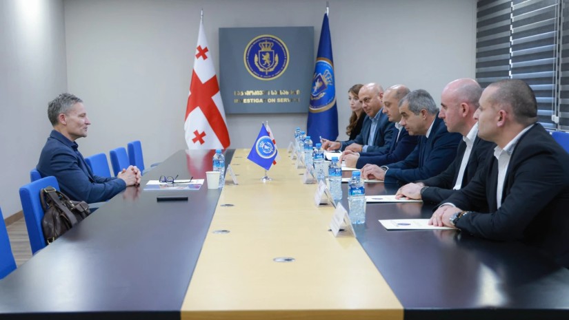საგამოძიებო სამსახურში ავსტრალიის თანამეგობრობის ფედერალური პოლიციის დეტექტივთან შეხვედრა გაიმართა