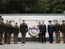 Representatives of the US Embassy in Abkhazia paid tribute to the memory of heroes killed for Georgia's unity