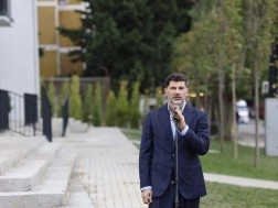 Kakha Kaladze: There was a three-storey building on Kalubani Street, a disadvantaged building, and from today on, families will live in a new, modern residential building