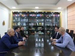David Songulashvili met with the President of the International Guild of Somalia