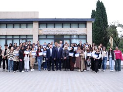 The next information meeting was held in Marneuli within the framework of the Memorandum of Understanding signed between the CEC and Zurab Zhvania State Administration School