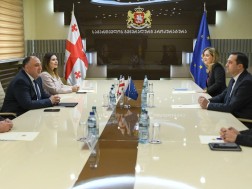 Giorgi Gvarakidze, Prosecutor General of Georgia, met with Public Defender Levan Ioseliani
