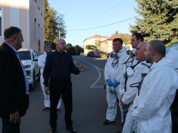 In the six administrative units of Ambrolauri and Oni, 960 hectares are processed against the parasite against Parosana