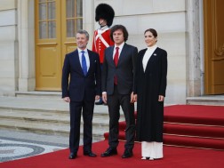 Prime Minister Irakli Kobakhidze attended the official reception of the King and Queen of Denmark, which was held in honor of the leaders participating in the EPC summit