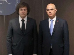 Irakli Kobakhidze: I had a productive meeting with Secretary General of the Council of Europe Allen Berses. I emphasize the importance of close cooperation with the Council of Europe to support reforms on the path of European integration