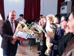 მასწავლებელთა დაჯილდოება 