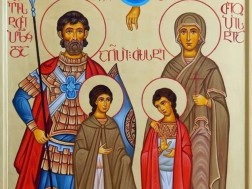 Today is the day of remembrance of the patron saints of the spouses and the family