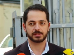 Arrested Irakli Nadiradze and Paata Burchuladze meet lawyers