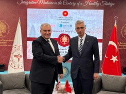 Mikheil Sarjveladze met with the Minister of Health of Turkey
