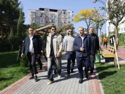 A square was arranged near the blocks of Gldani Fourth Micro District N110–112