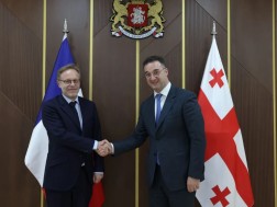David Songulashvili met with the Ambassador of France