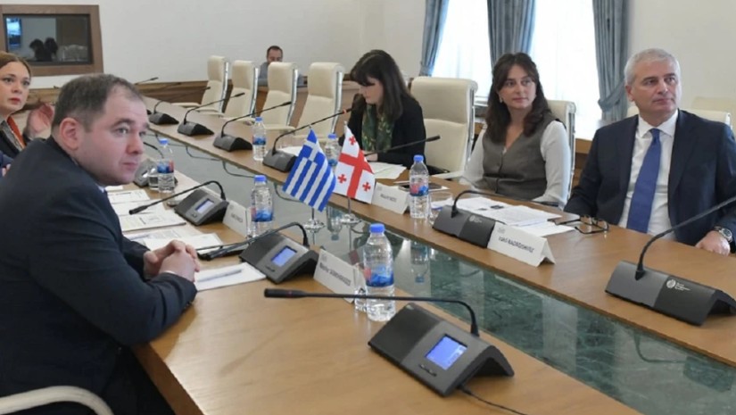 ბერძენ კოლეგებთან ონლაინ შეხვედრა