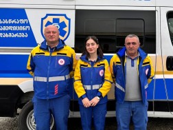 Emergency Brigade saved an unconscious man in Tbilisi