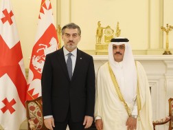 Mikheil Kavelashvili met with the Ambassador Extraordinary and Plenipotentiary of the Qatar State to the Presidential Palace