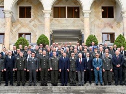 Alexander Tabatadze and Tengiz Sharmanashvili met with representatives of the Command-Staff College of Defense Forces