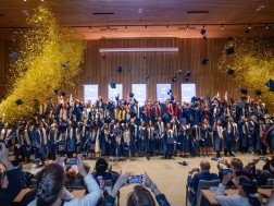 ქუთაისის საერთაშორისო უნივერსიტეტში (KIU) კურსდამთავრებულთა მეორე გამოსაშვები ცერემონია გაიმართა ქუთაისის საერთაშორისო უნივერსიტეტში (KIU) კურსდამთავრებულთა მეორე გამოსაშვები ცერემონია გაიმართა