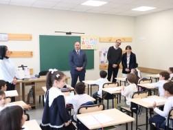  გივი მიქანაძემ რუსთავში ახლად რეაბილიტირებული საჯარო სკოლა გახსნა