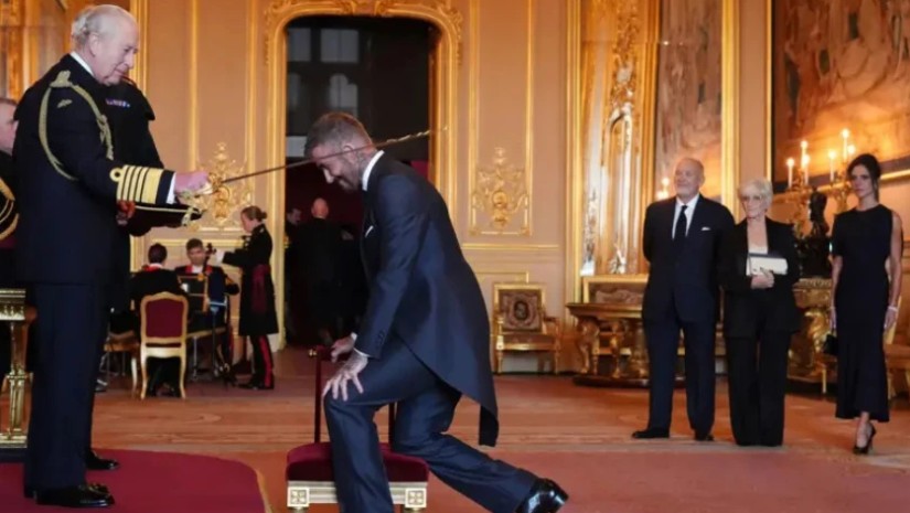 დევიდ ბექჰემი რაინდი გახდა