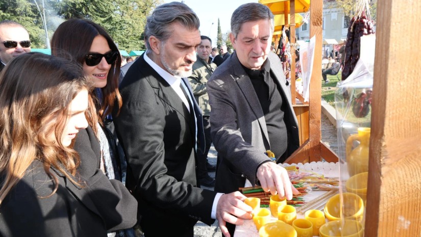 საქართველოს პრეზიდენტი მიხეილ ყაველაშვილი, თელავში